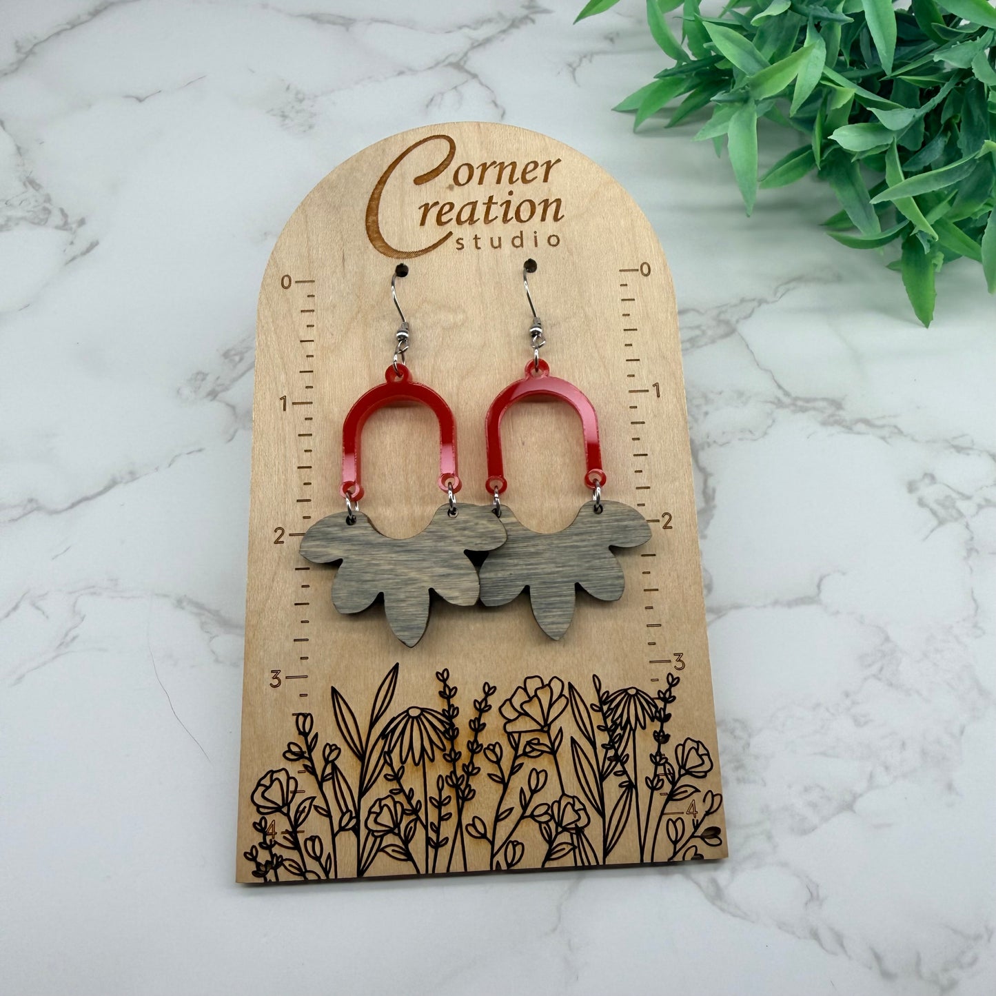 Boho Arch Petal Earring