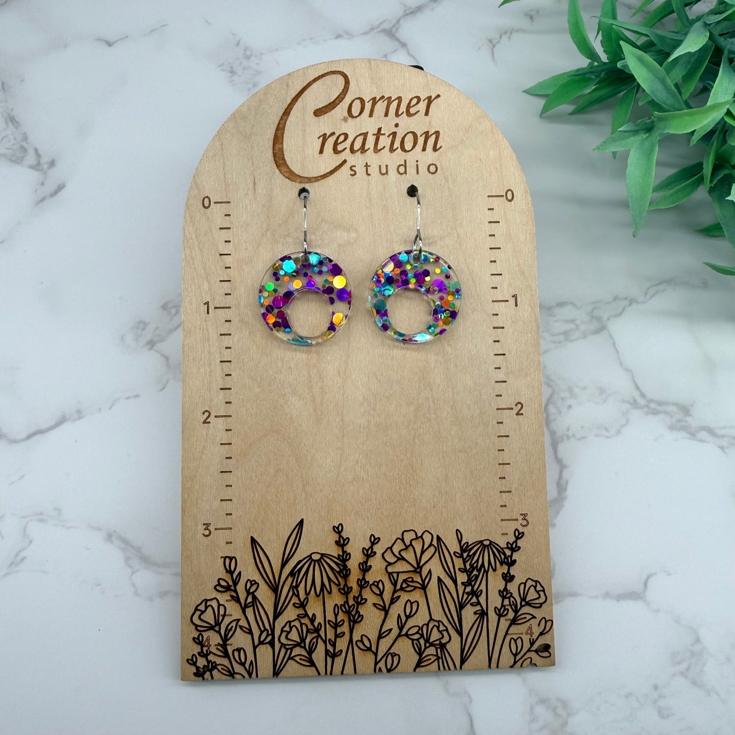 Round Earrings
