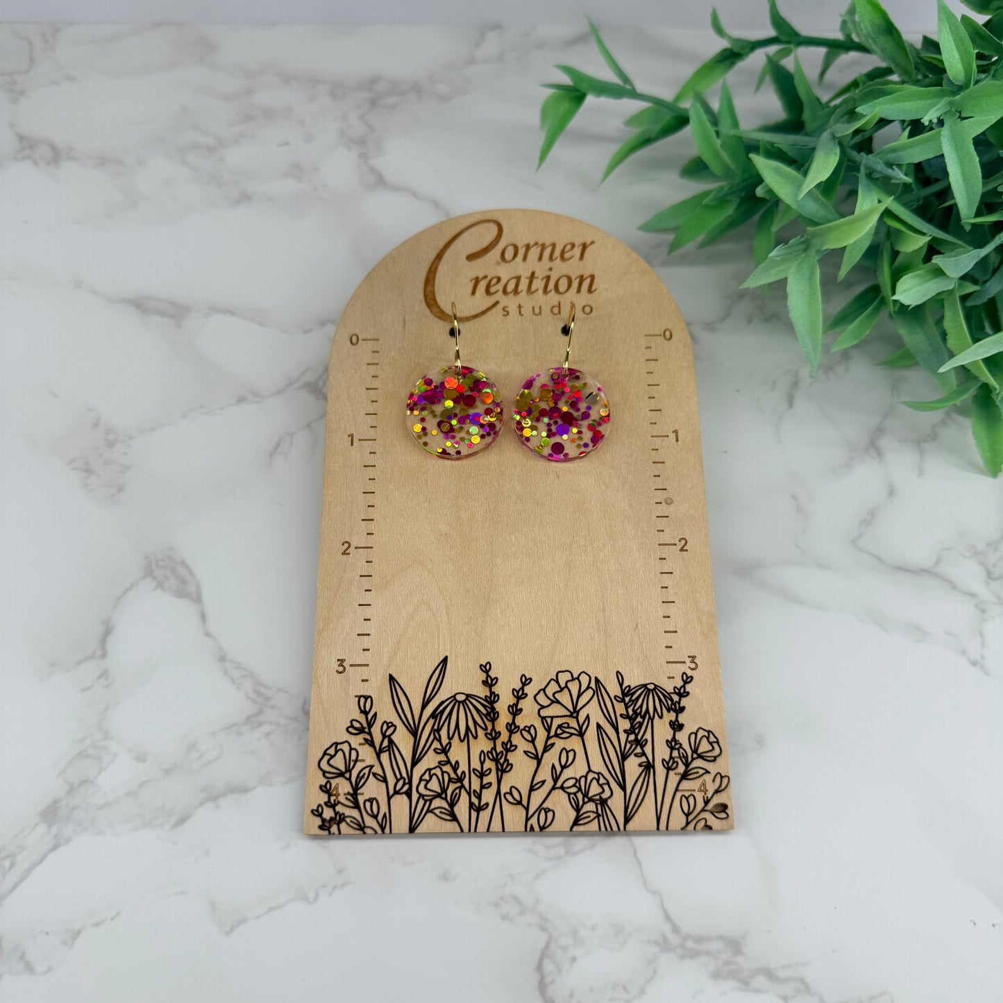 Round Earrings