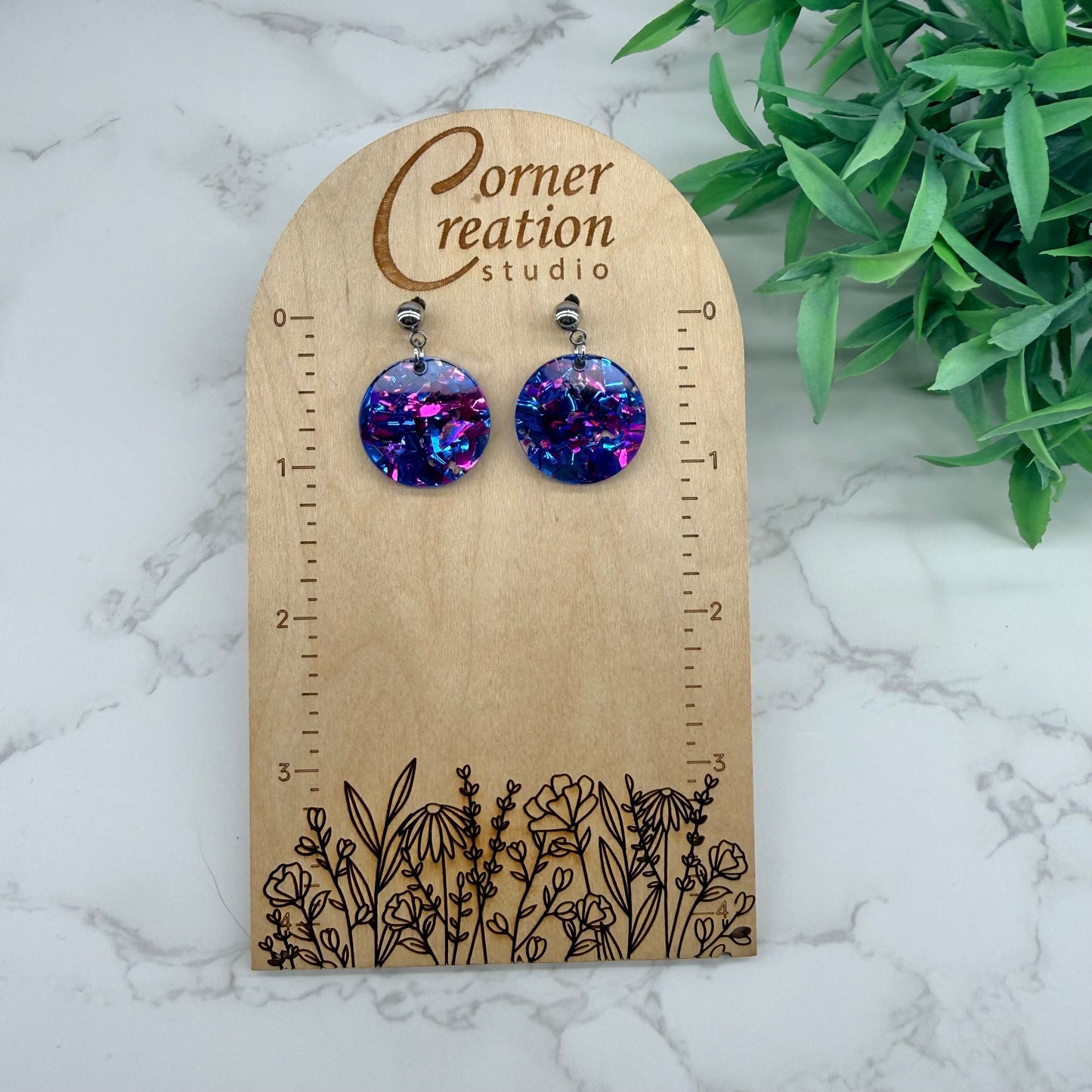 Round Earrings
