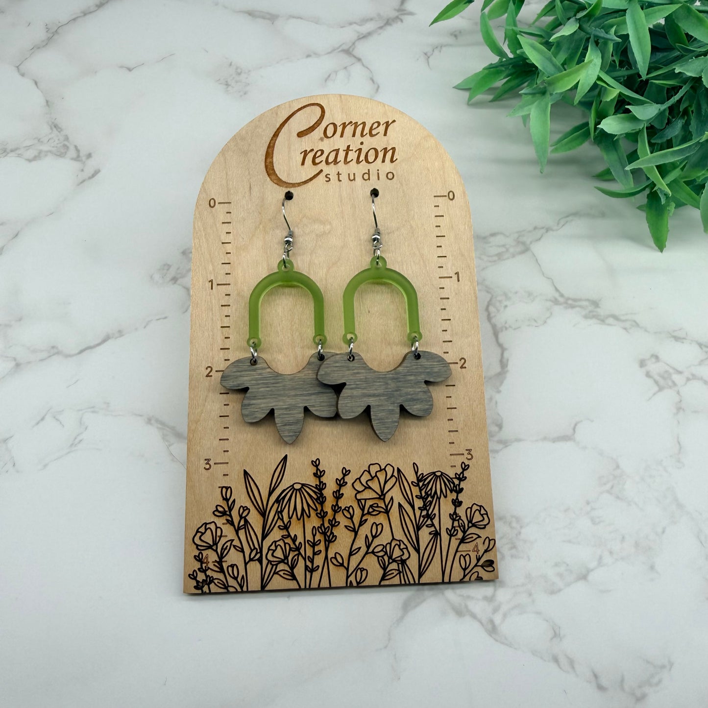 Boho Arch Petal Earring