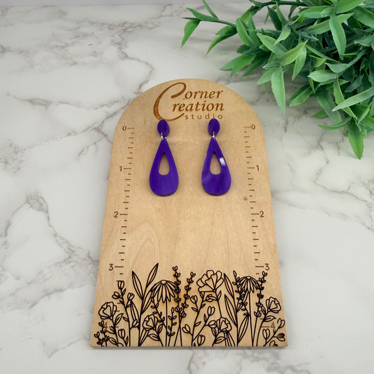 Boho Open Teardrops Earrings