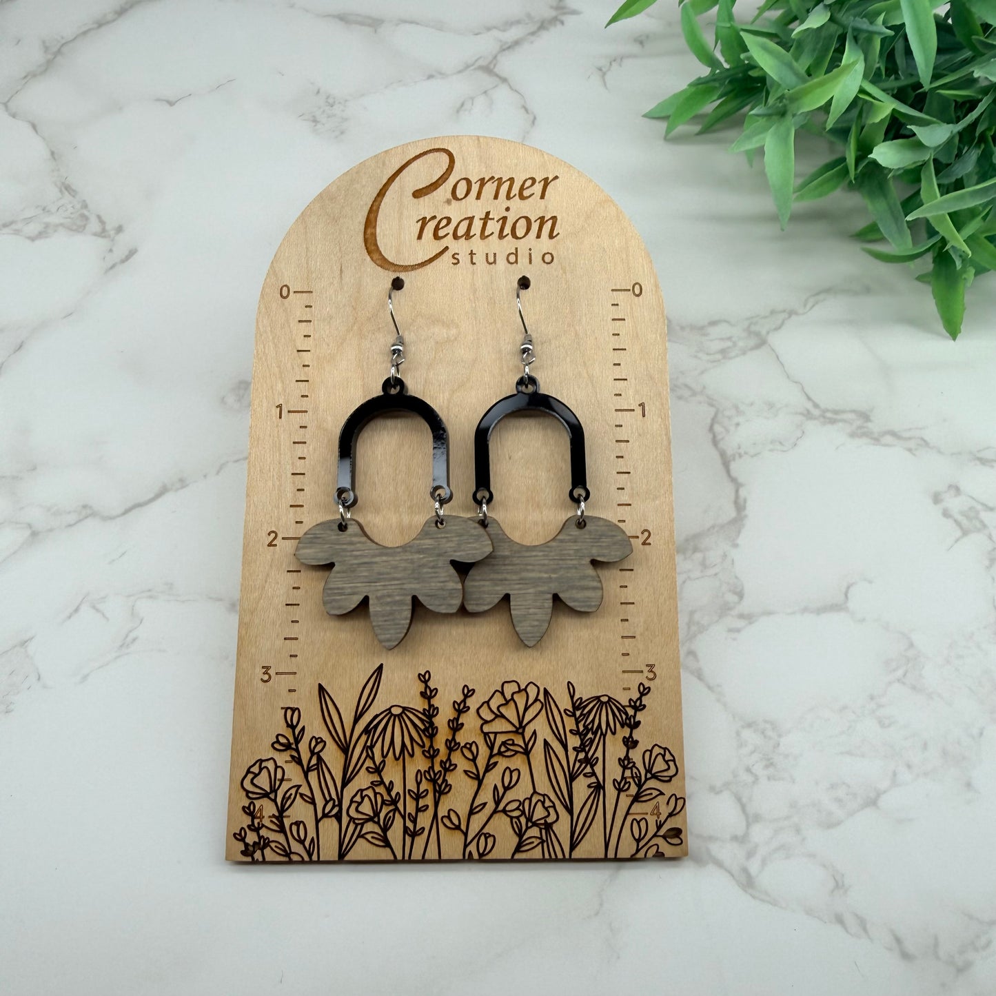 Boho Arch Petal Earring