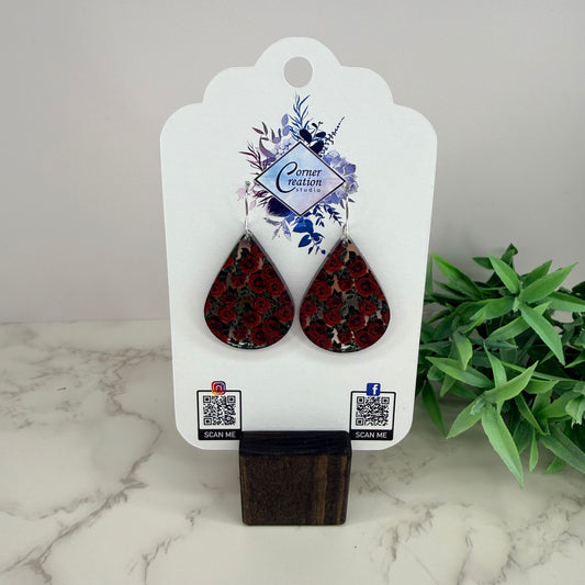 Rose Scattered Earrings