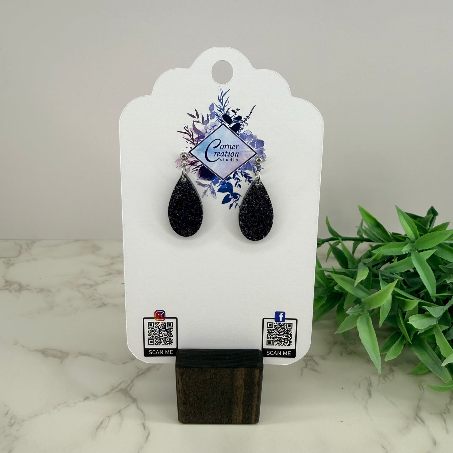 Small Teardrop Earrings