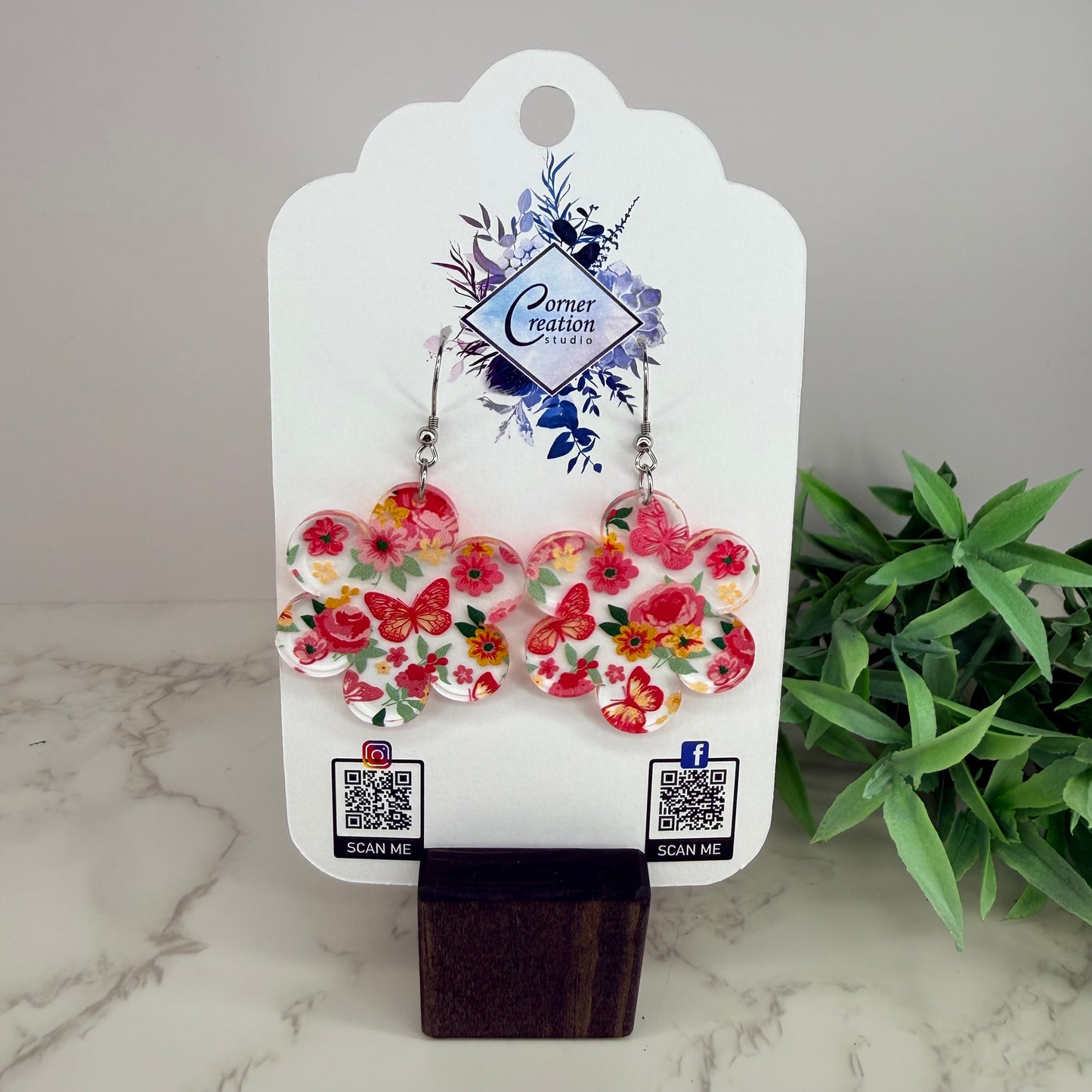 Flower Floral Earrings