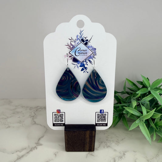 Mermaid Swirl Earrings