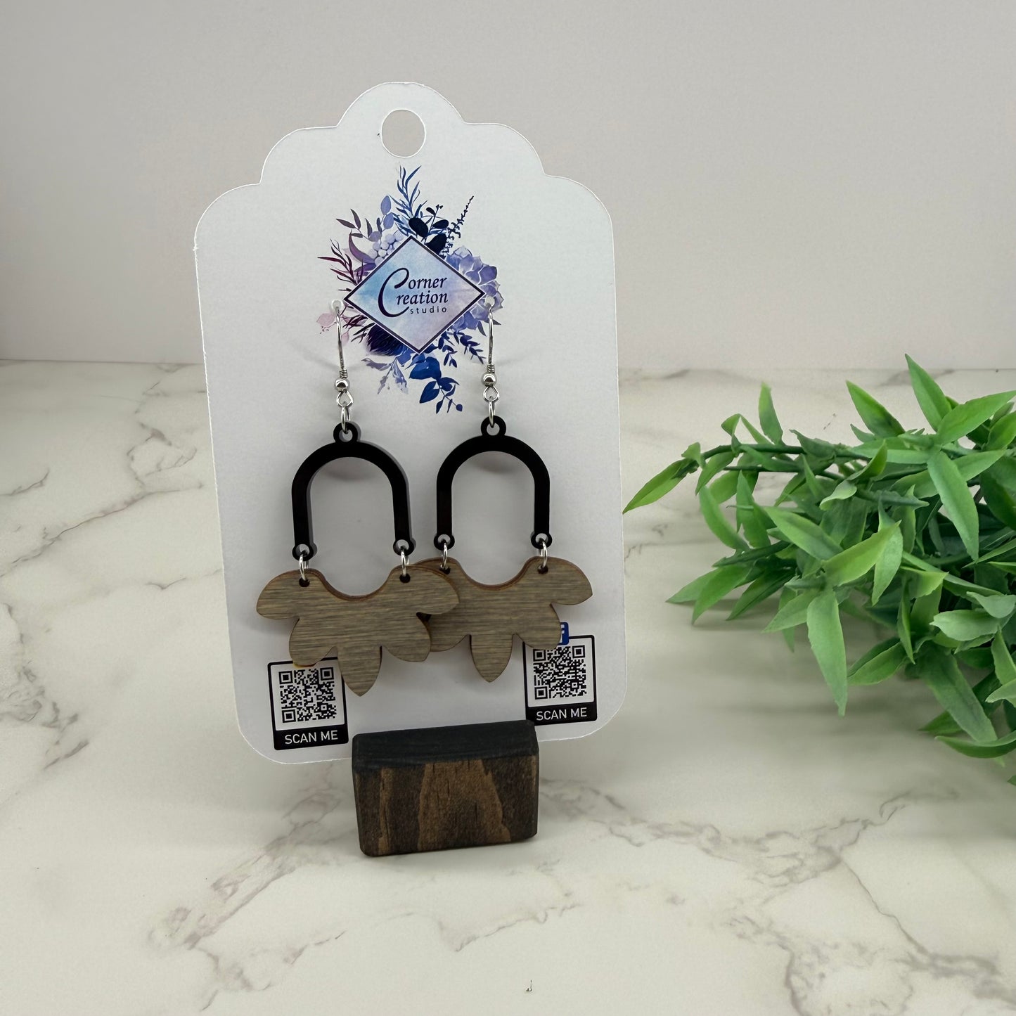 Boho Arch Petal Earring