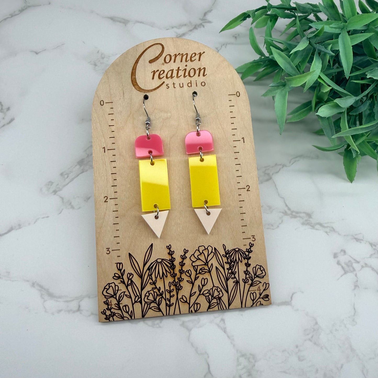 Pencil Earrings