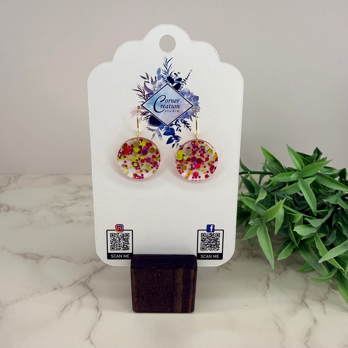 Round Earrings