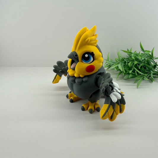 3D Flexi Cochatiel
