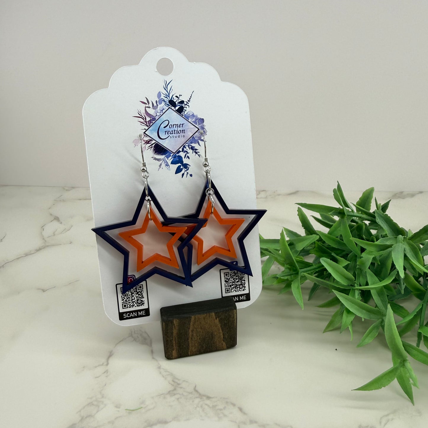 Astro's Inspired Nesting Star Earrings