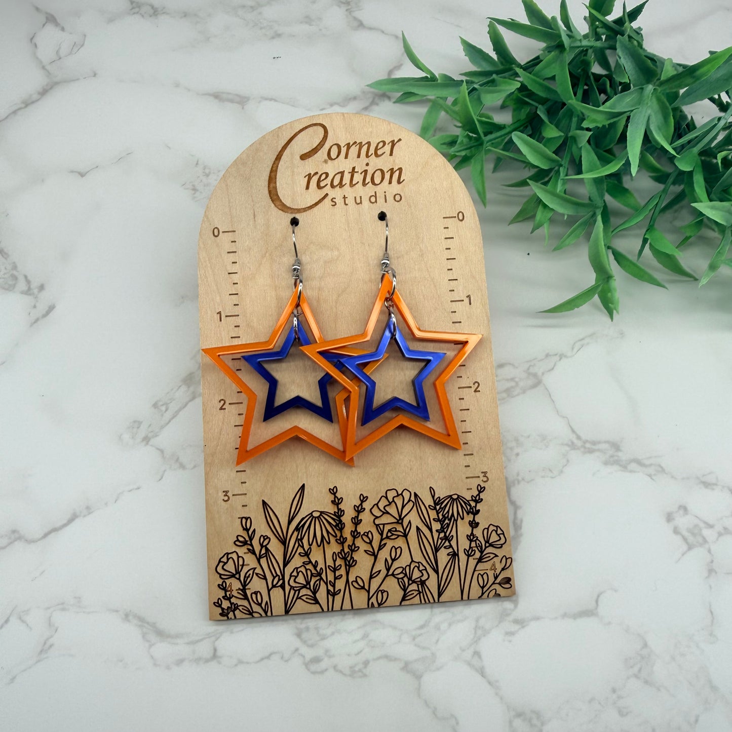 Astro's Inspired Nesting Star Earrings