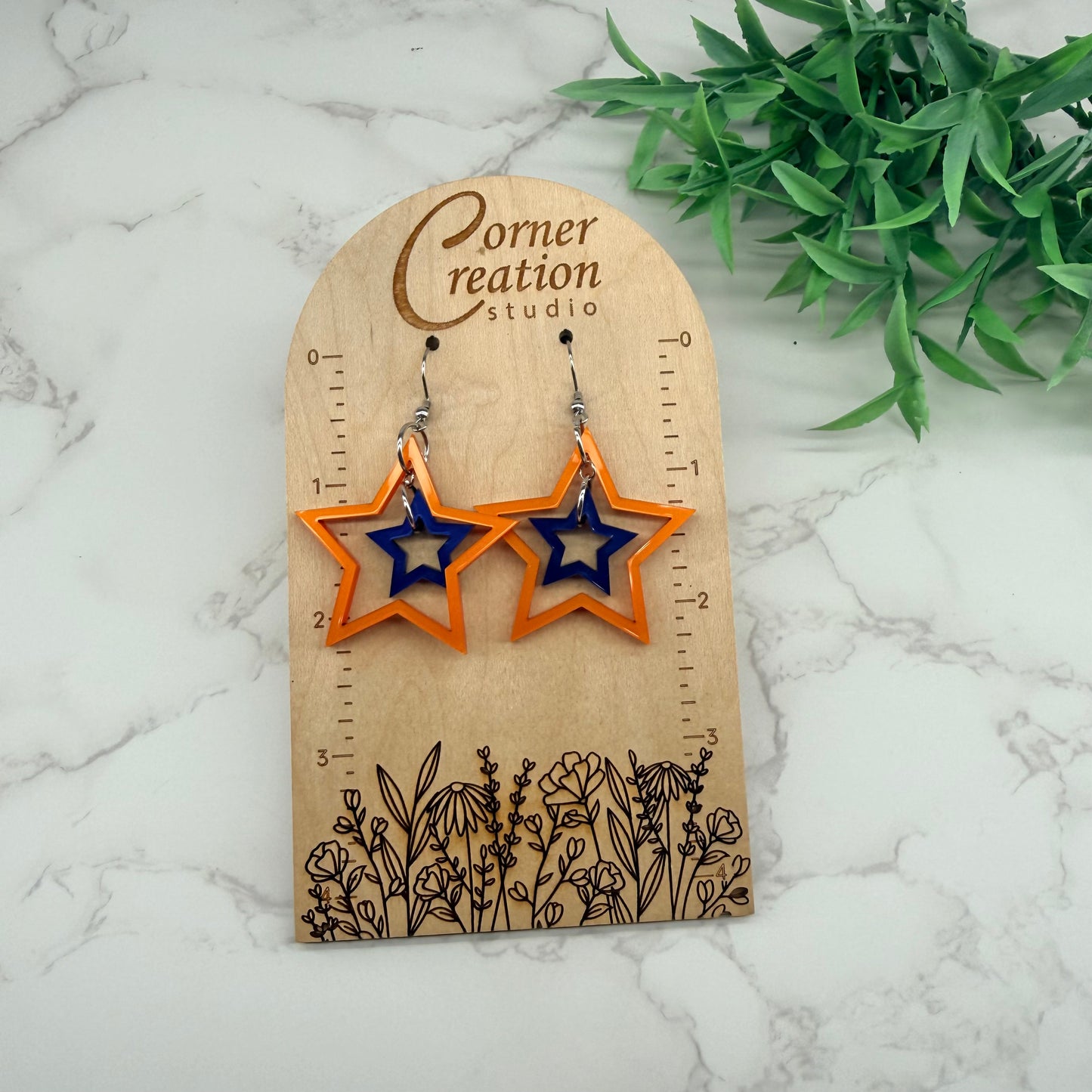 Astro's Inspired Nesting Star Earrings