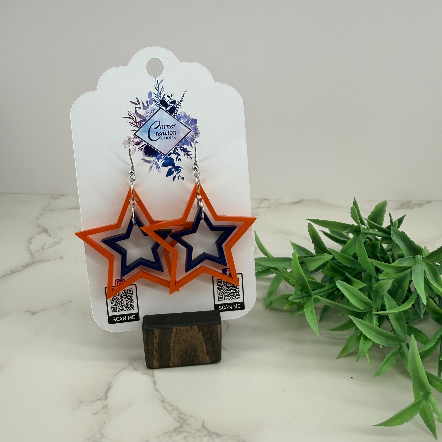 Astro's Inspired Nesting Star Earrings