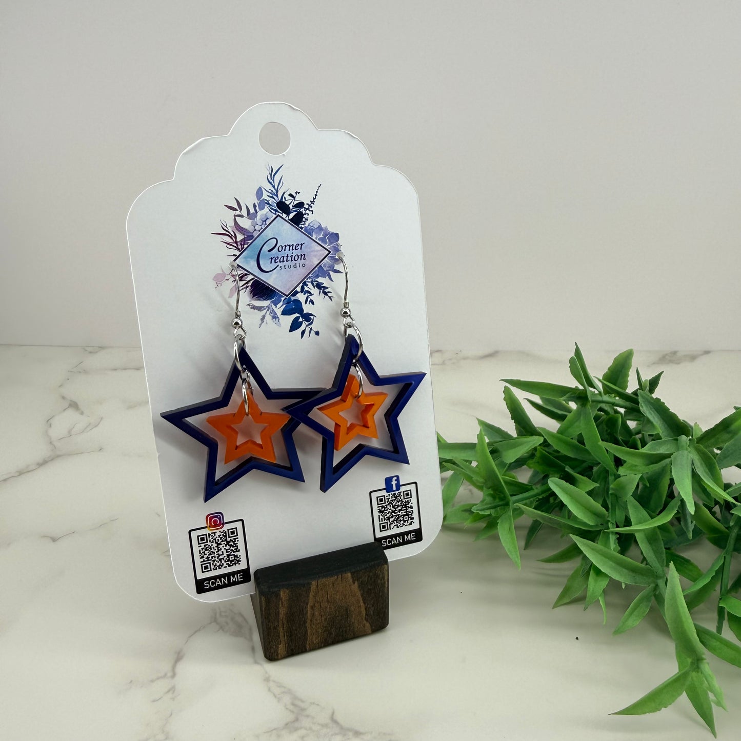 Astro's Inspired Nesting Star Earrings