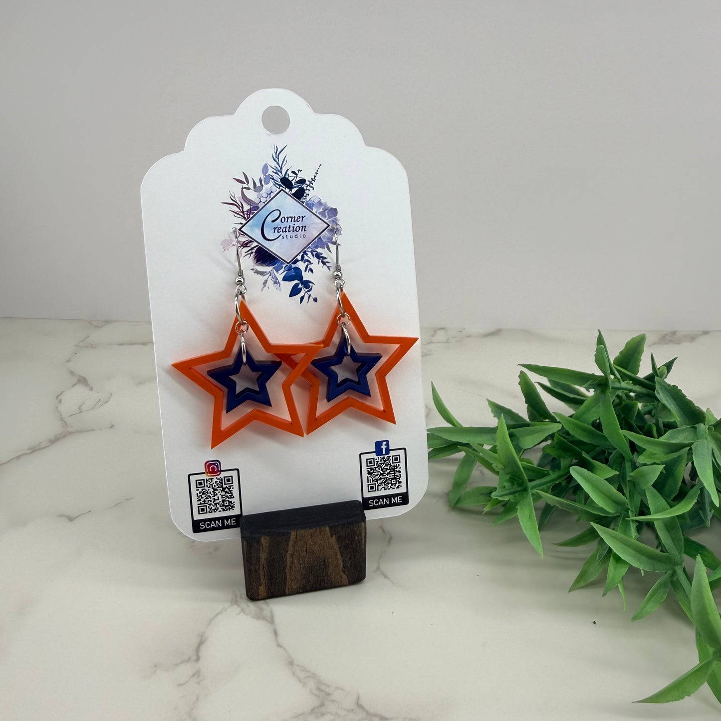 Astro's Inspired Nesting Star Earrings