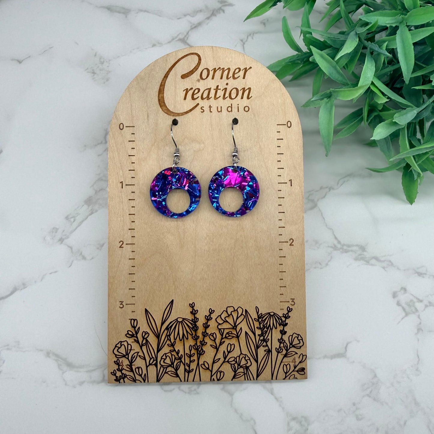 Round Earrings