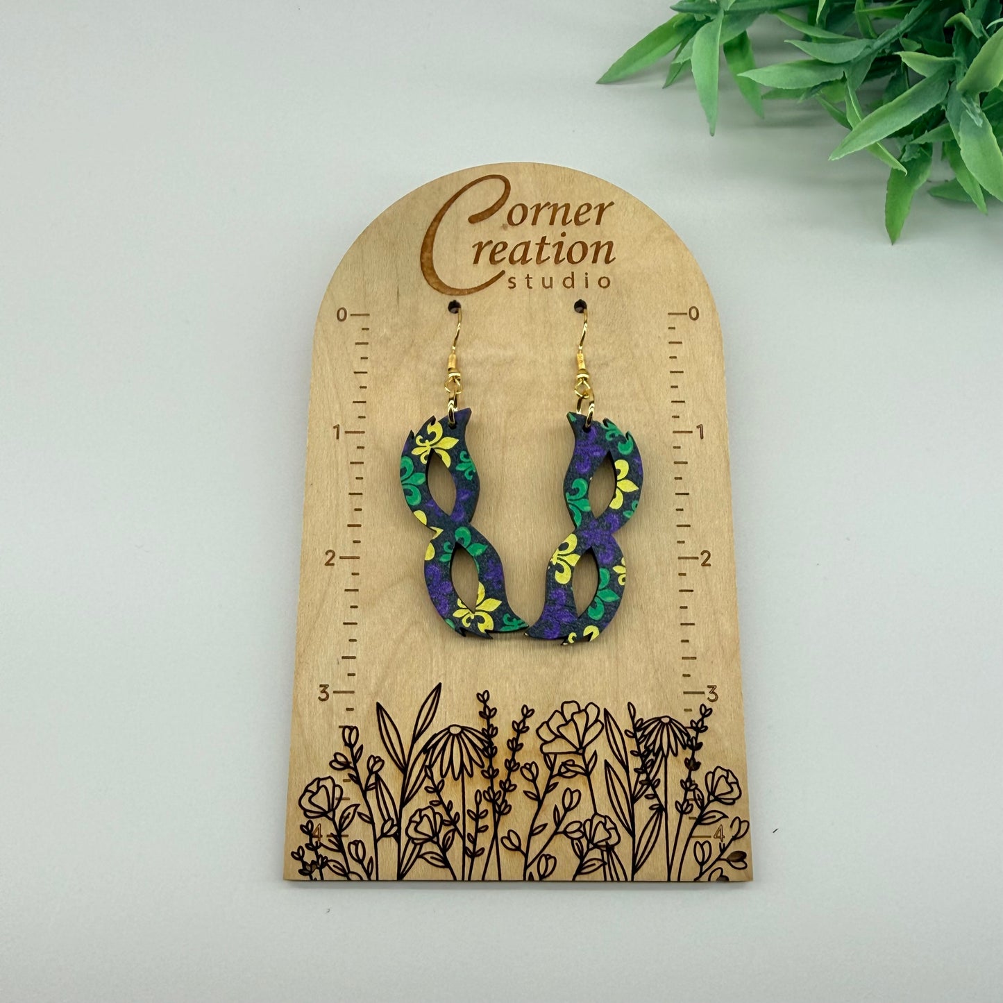 Mardi Gras Glasses