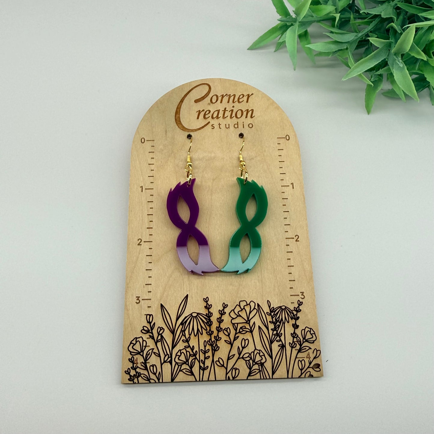 Mardi Gras Glasses