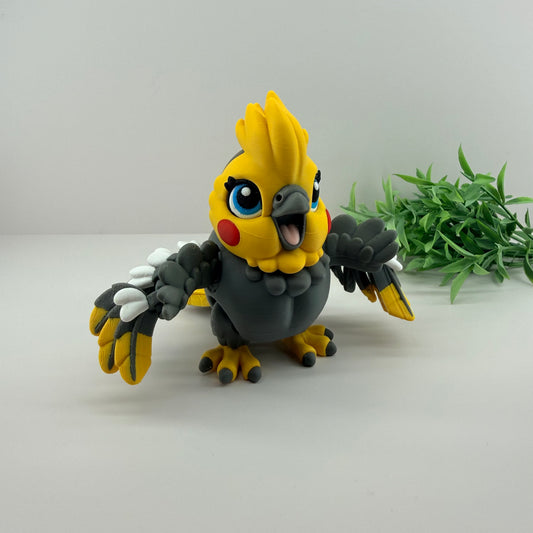 3D Flexi Cochatiel