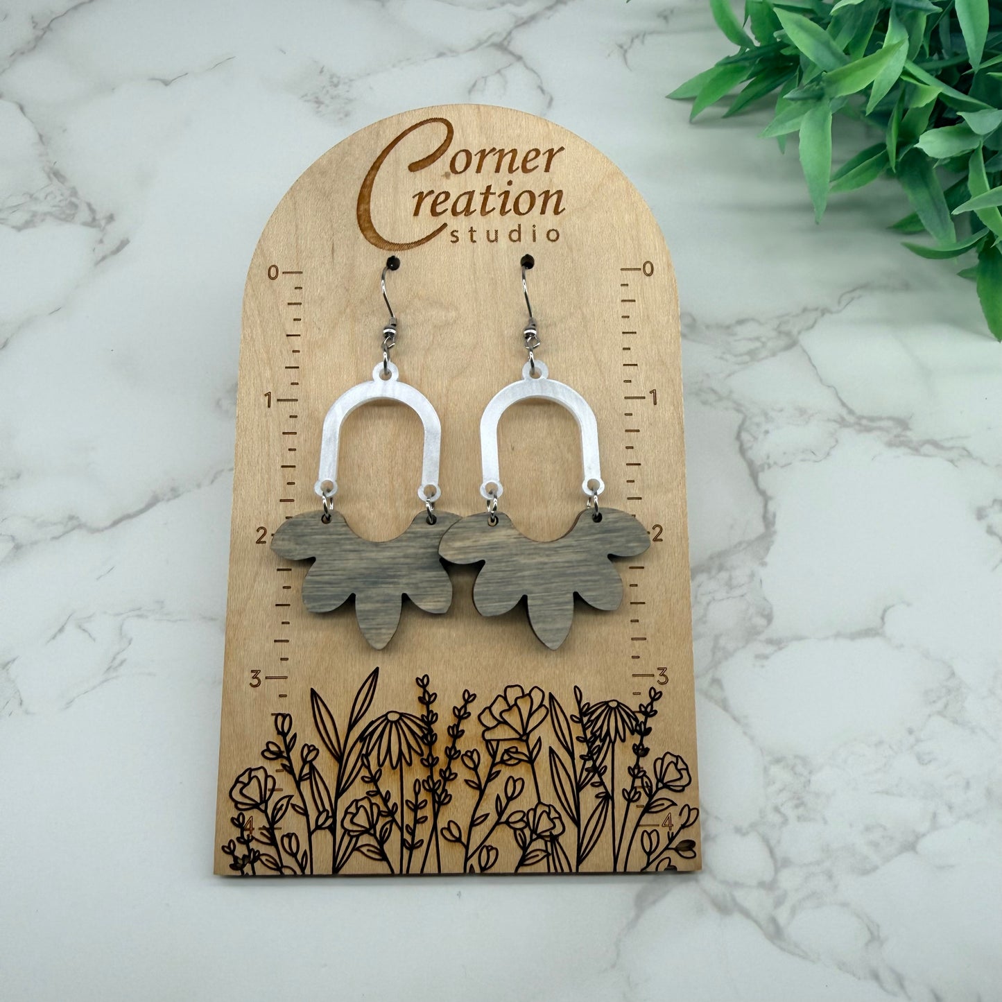 Boho Arch Petal Earring