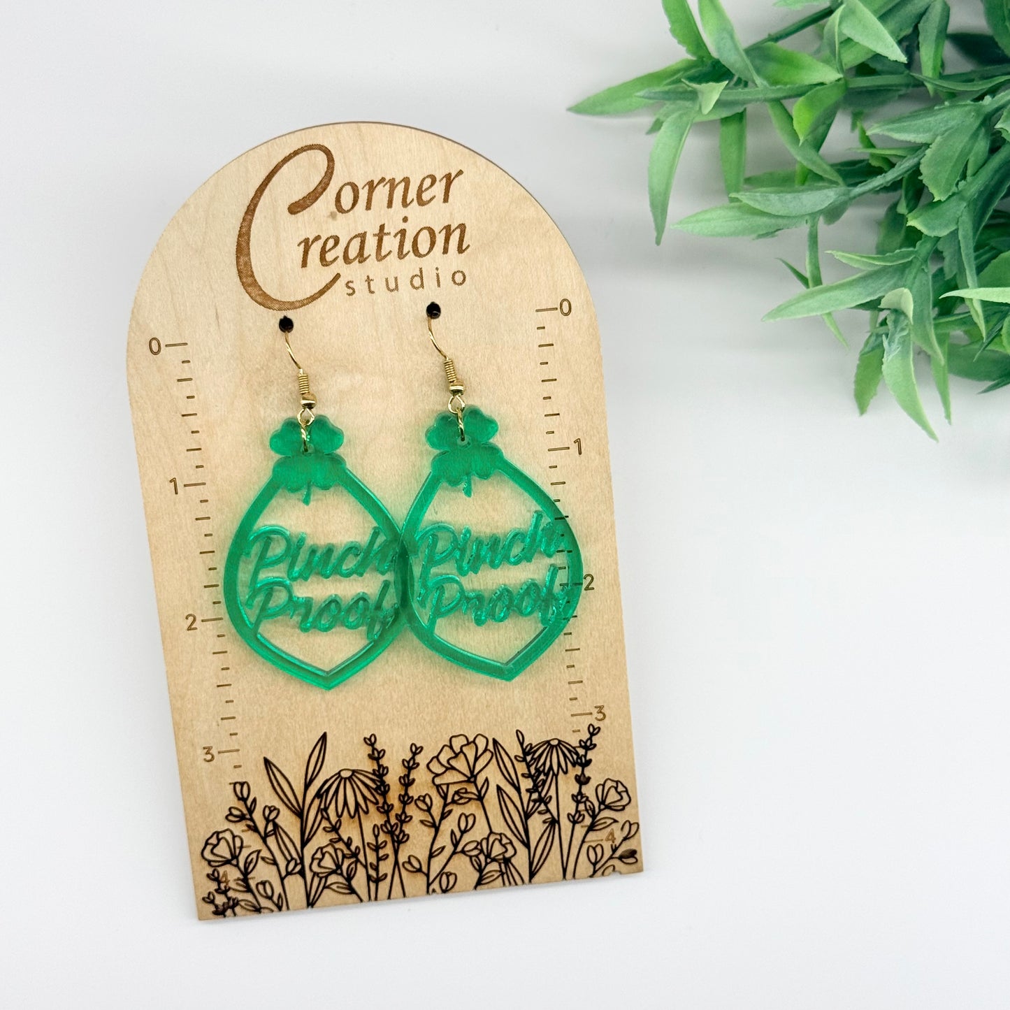 St. Patrick's Day Pinch Proof Earrings