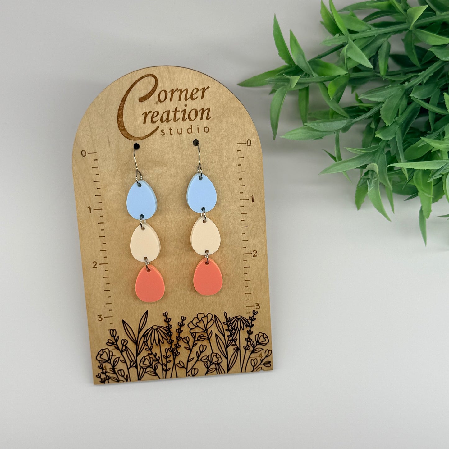 Cascading Easter Egg Earrings