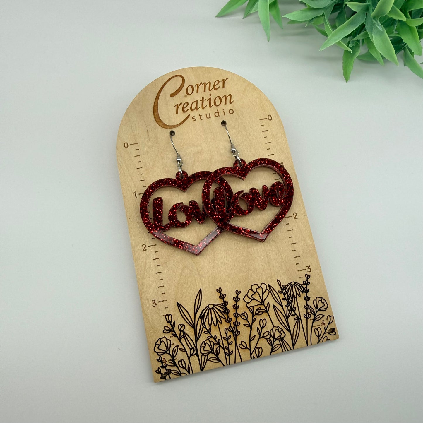 Love Heart Earrings