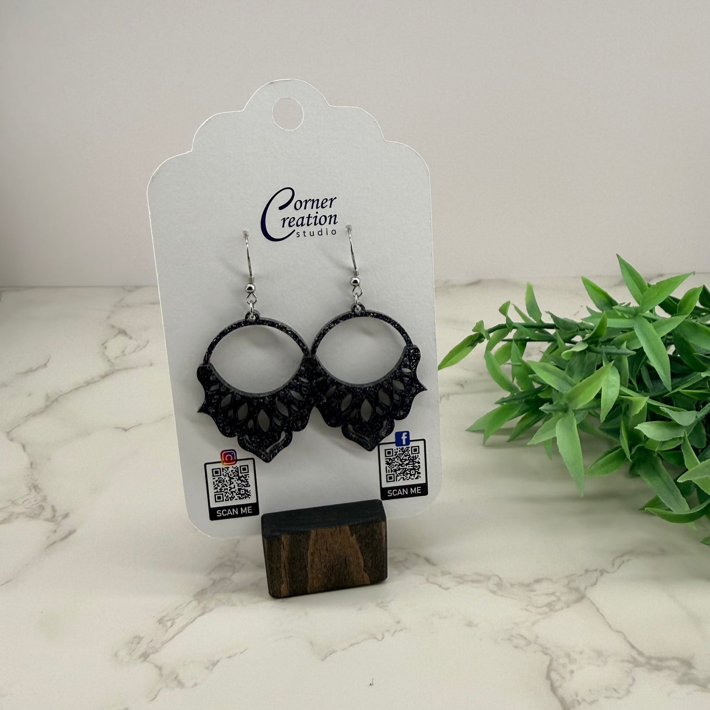 Boho Round Earrings
