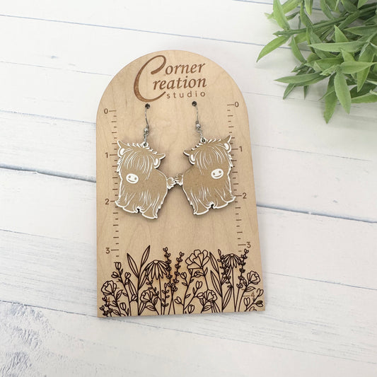 Cow Earrings