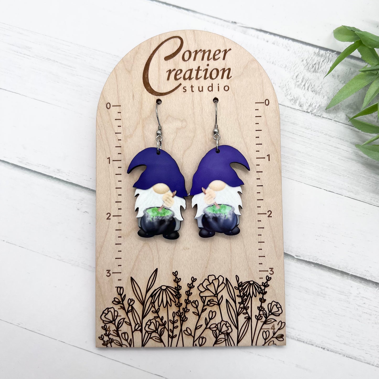 Gnome Cauldron Earrings