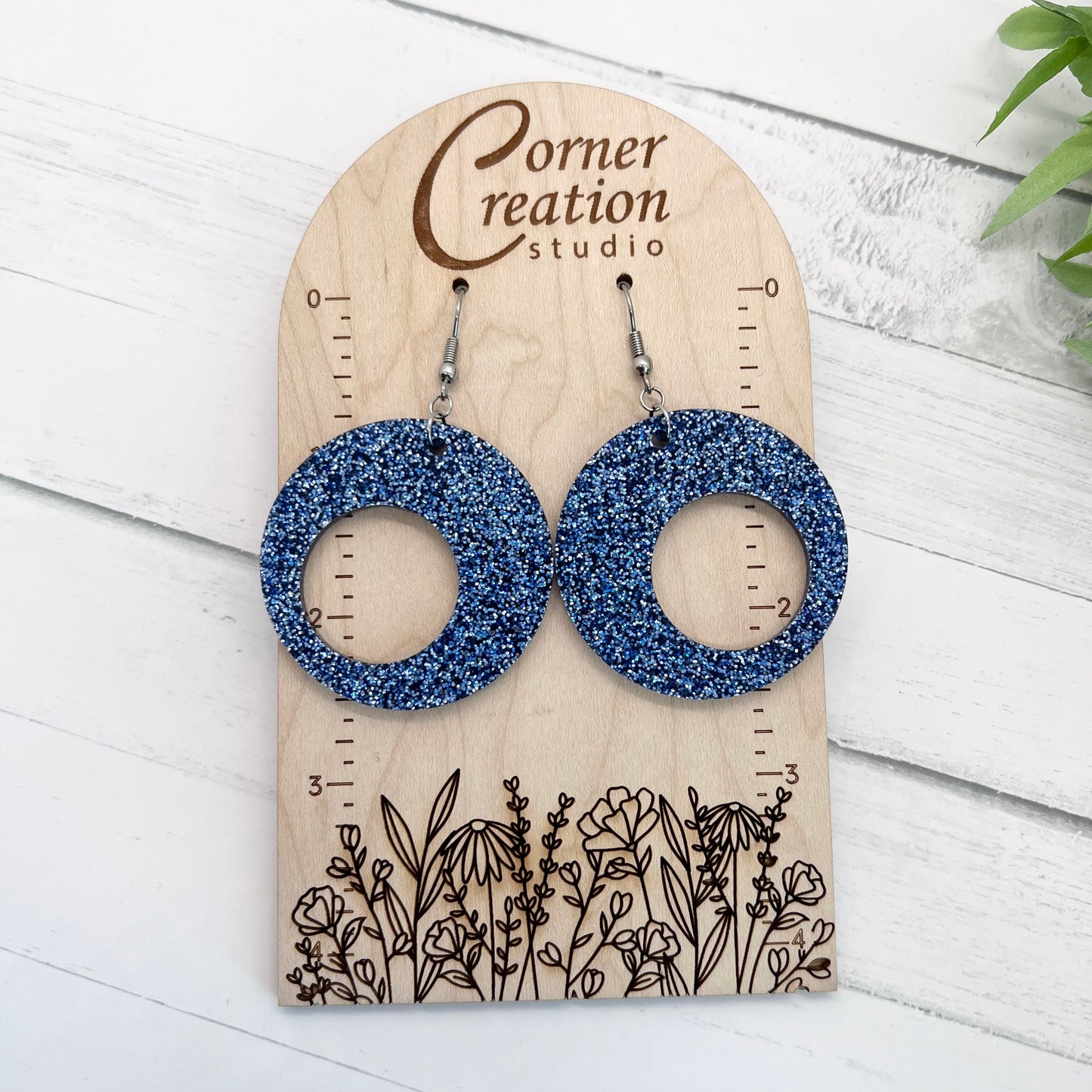 Circle in Circle Earring