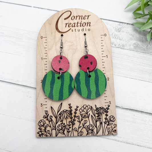 Watermelon Earrings