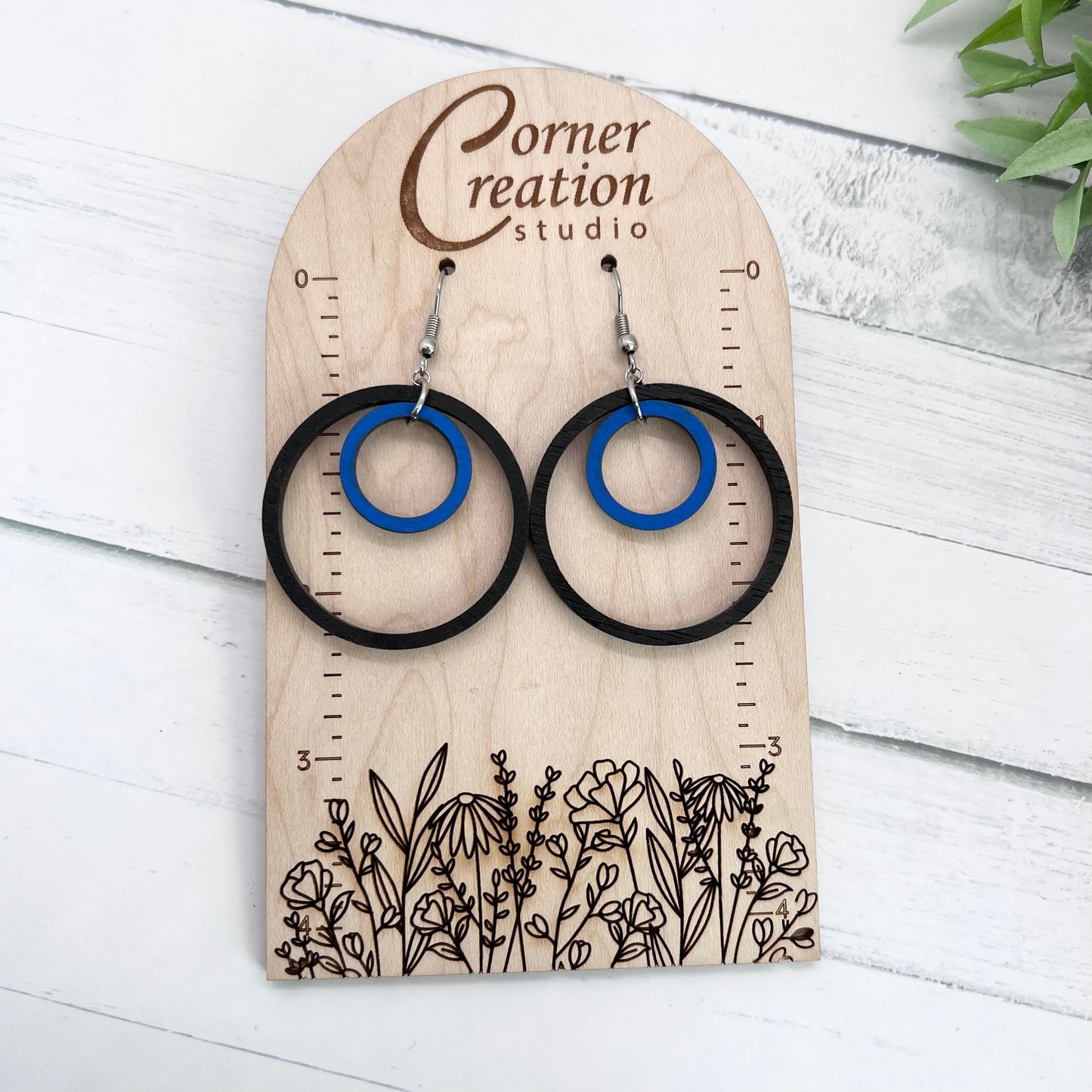 Circle Nesting Hoop Earring