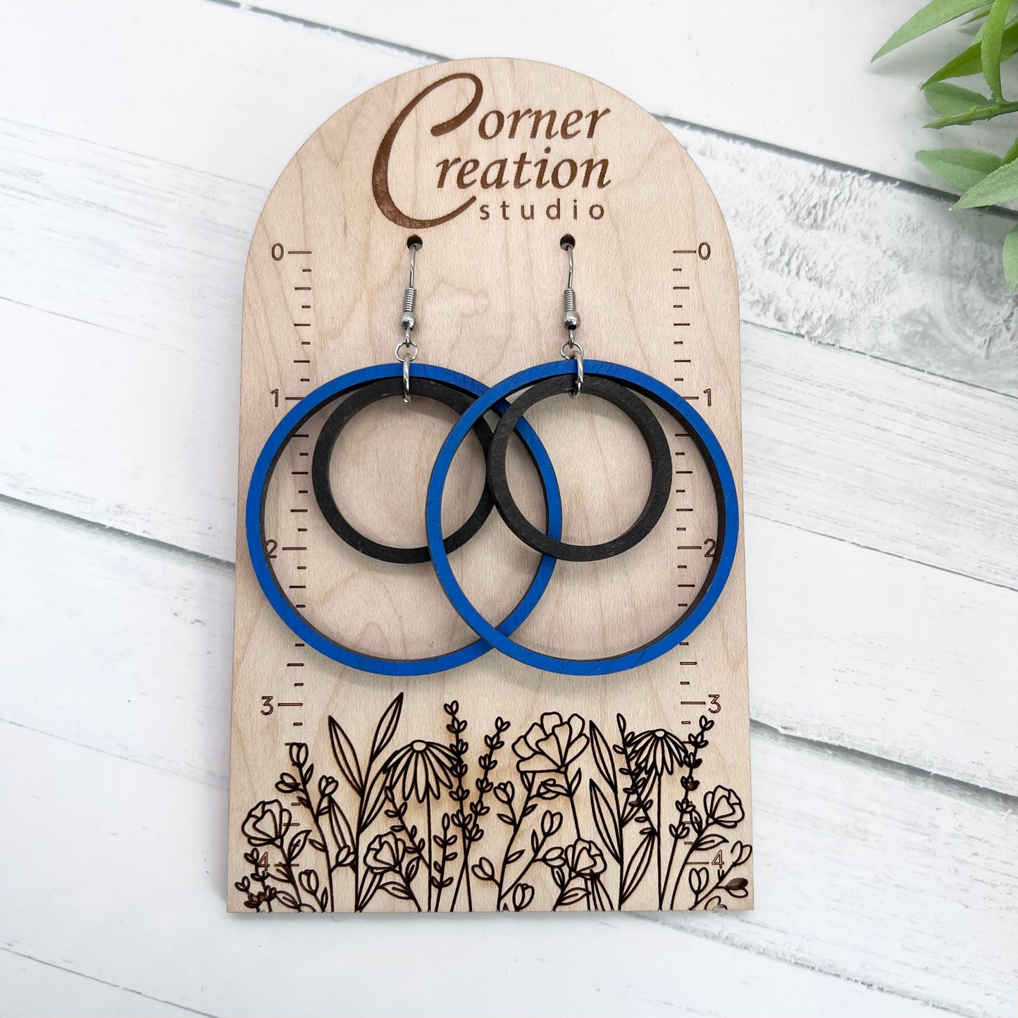 Circle Nesting Hoop Earring