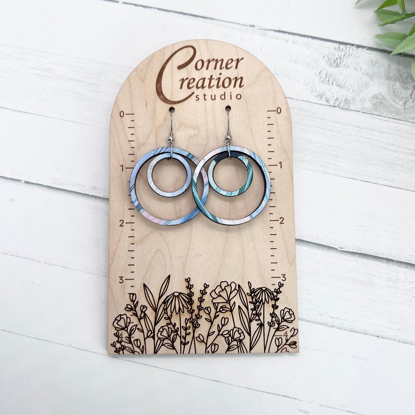 Pastel Nesting Hoop Earring