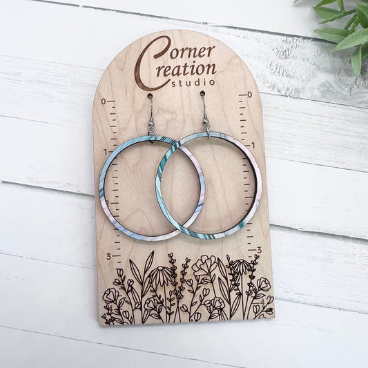 Pastel Nesting Hoop Earring