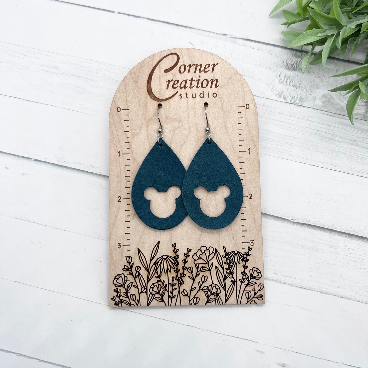 Mouse Teardrop Earring