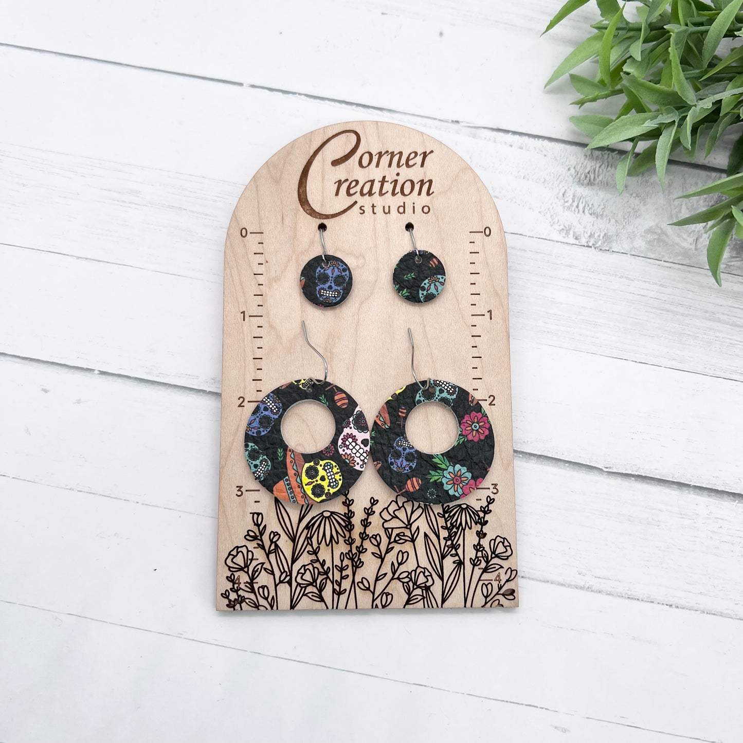 Circle in Circle Earrings