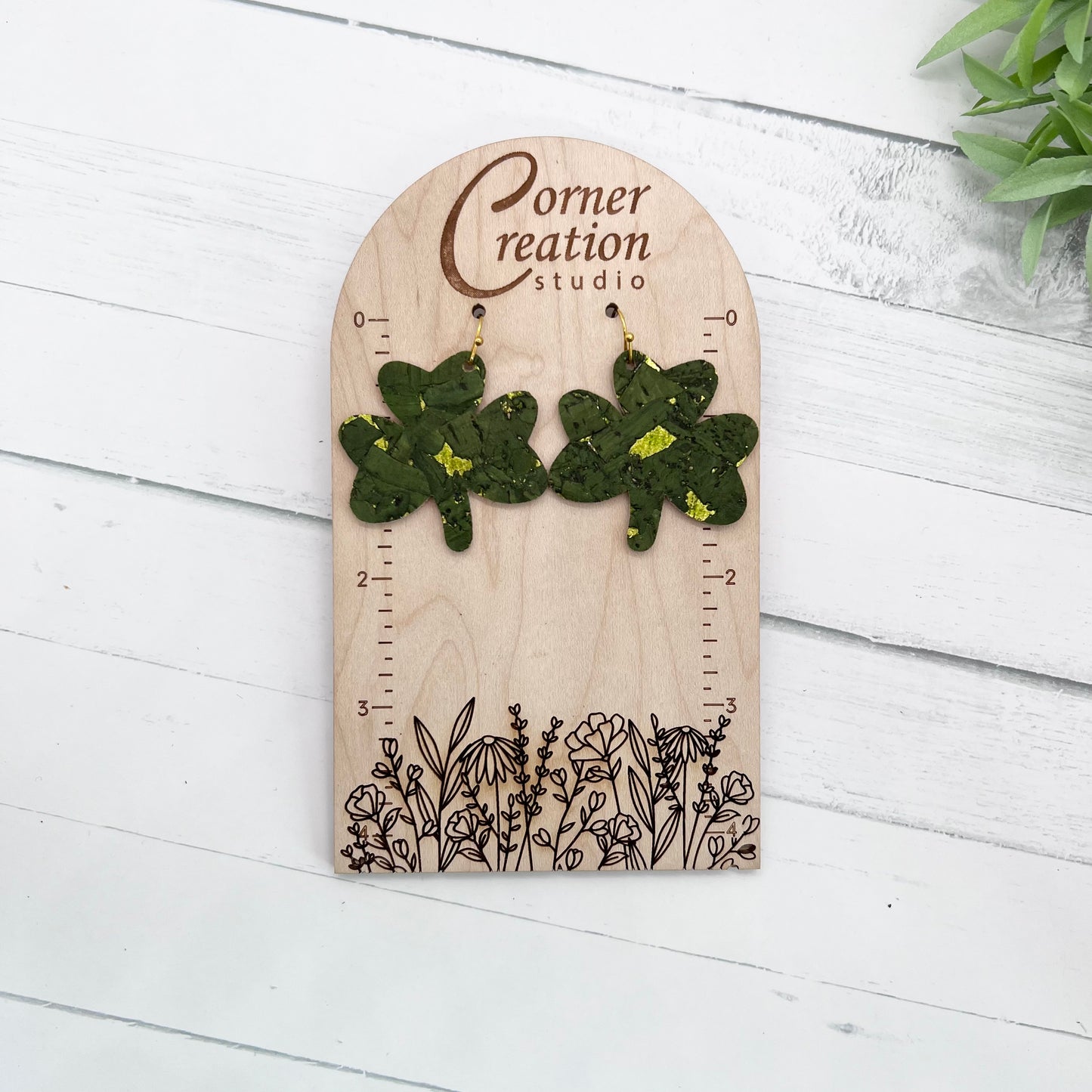 Three Leaf Clover Earring