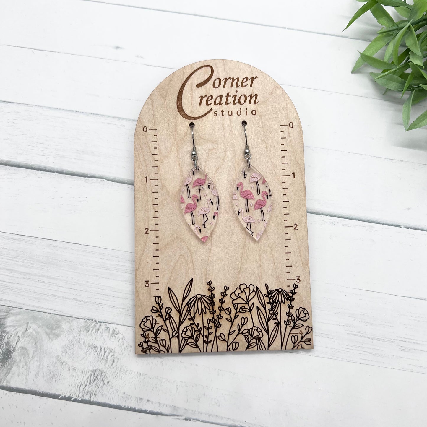 Flamingo Earrings