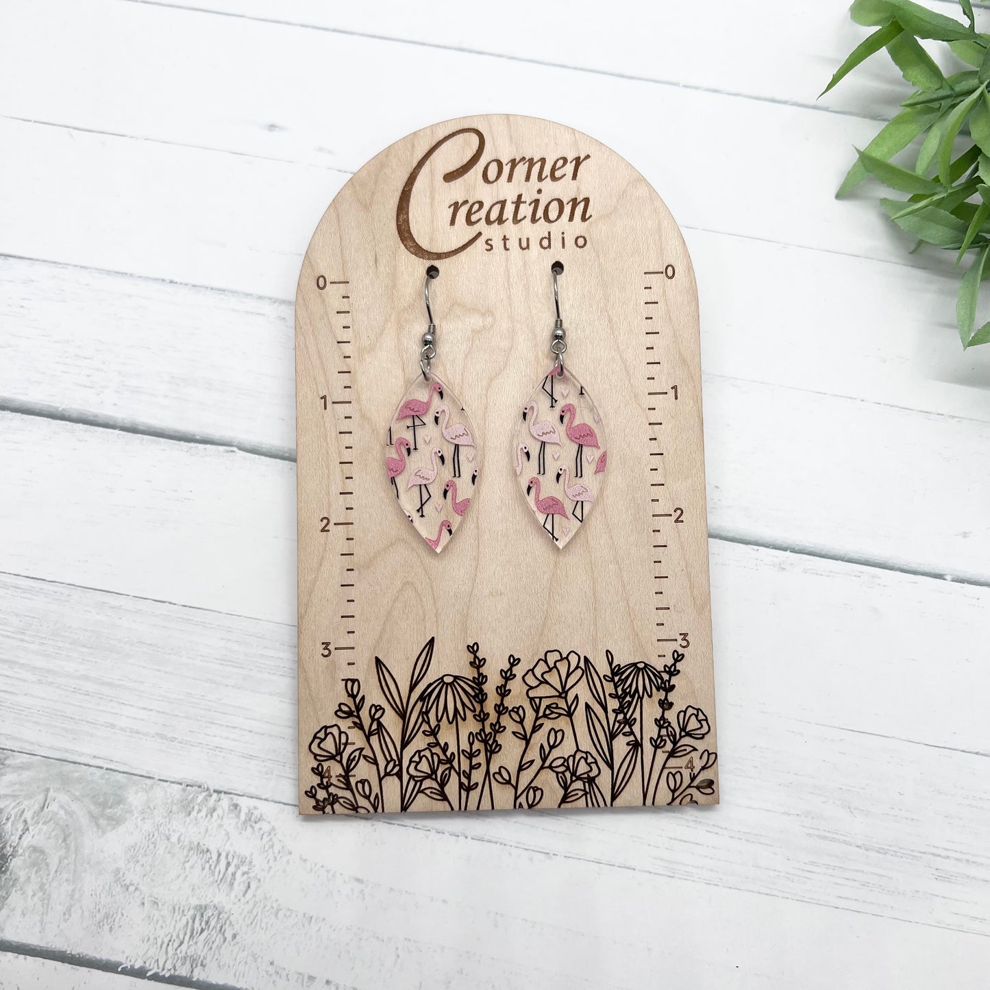 Flamingo Earrings