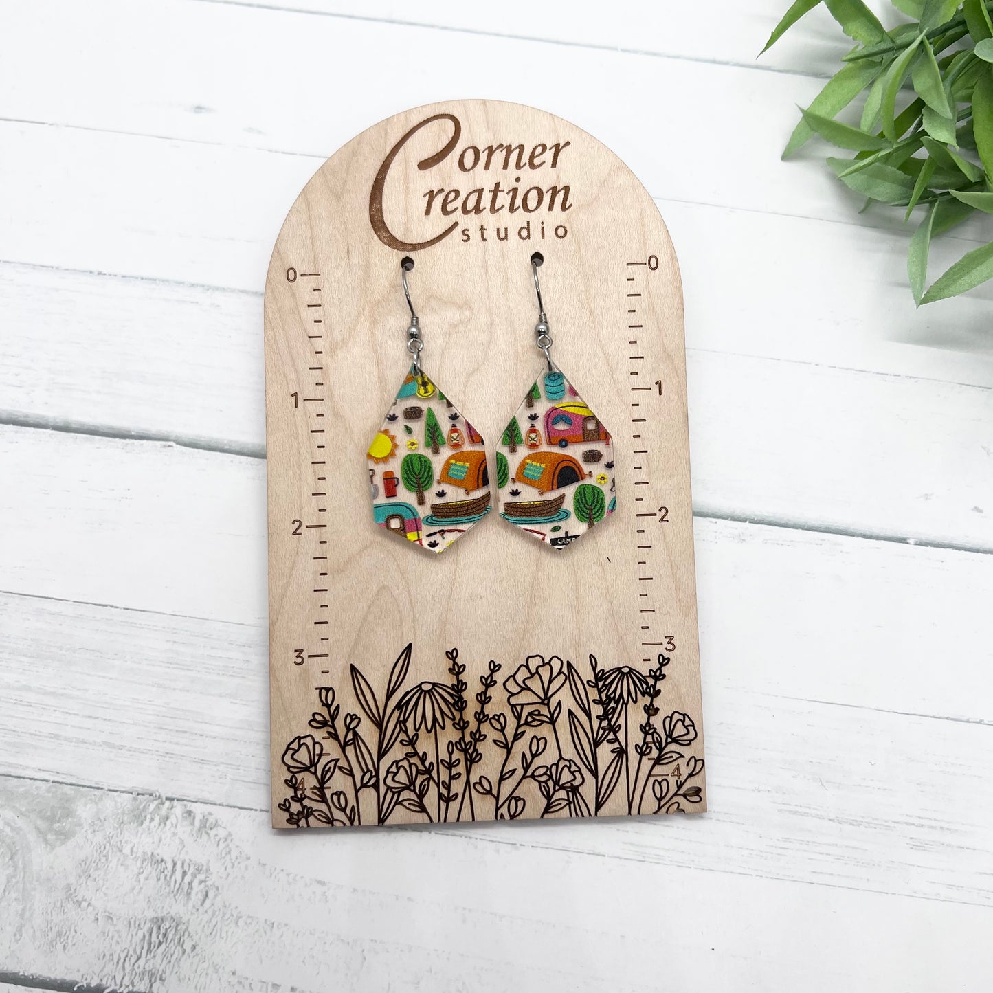 Camping Earrings