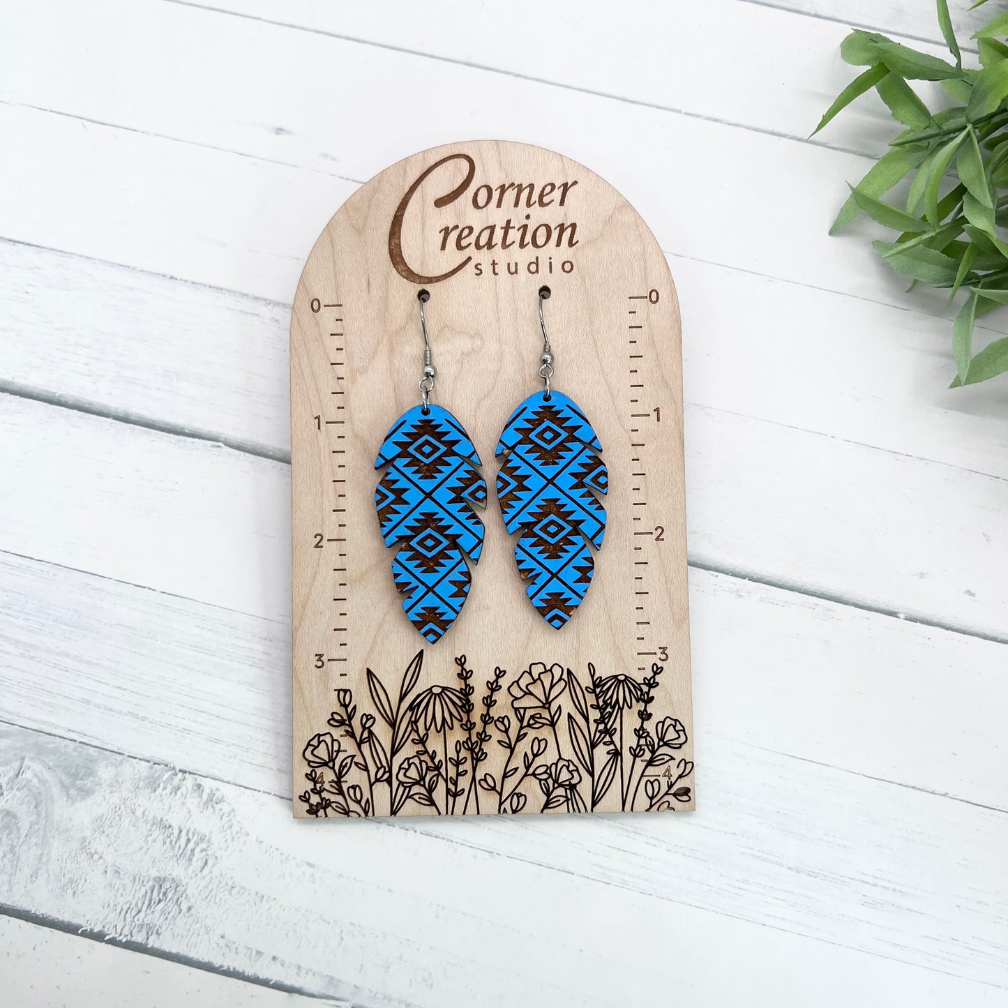 Aztec Lear Earrings