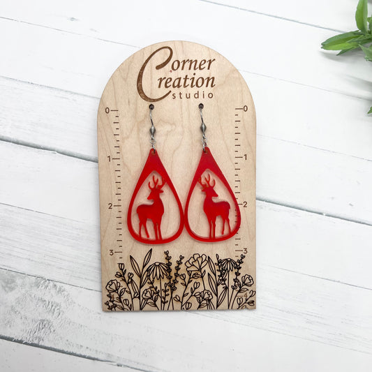 Reindeer Earrings