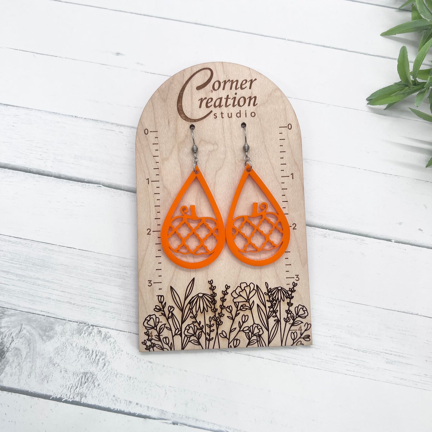 Pumpkin Earrings