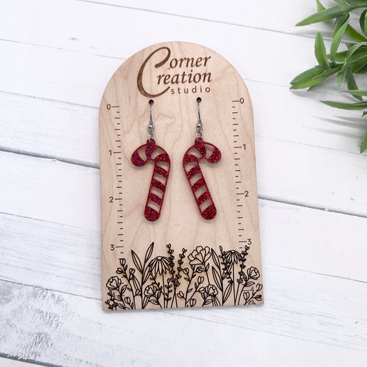 Candy Cane Earrings