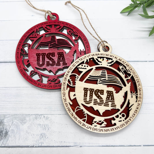 USA Ornament