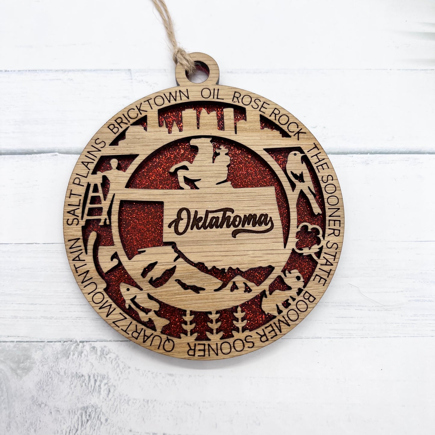 Oklahoma Ornament